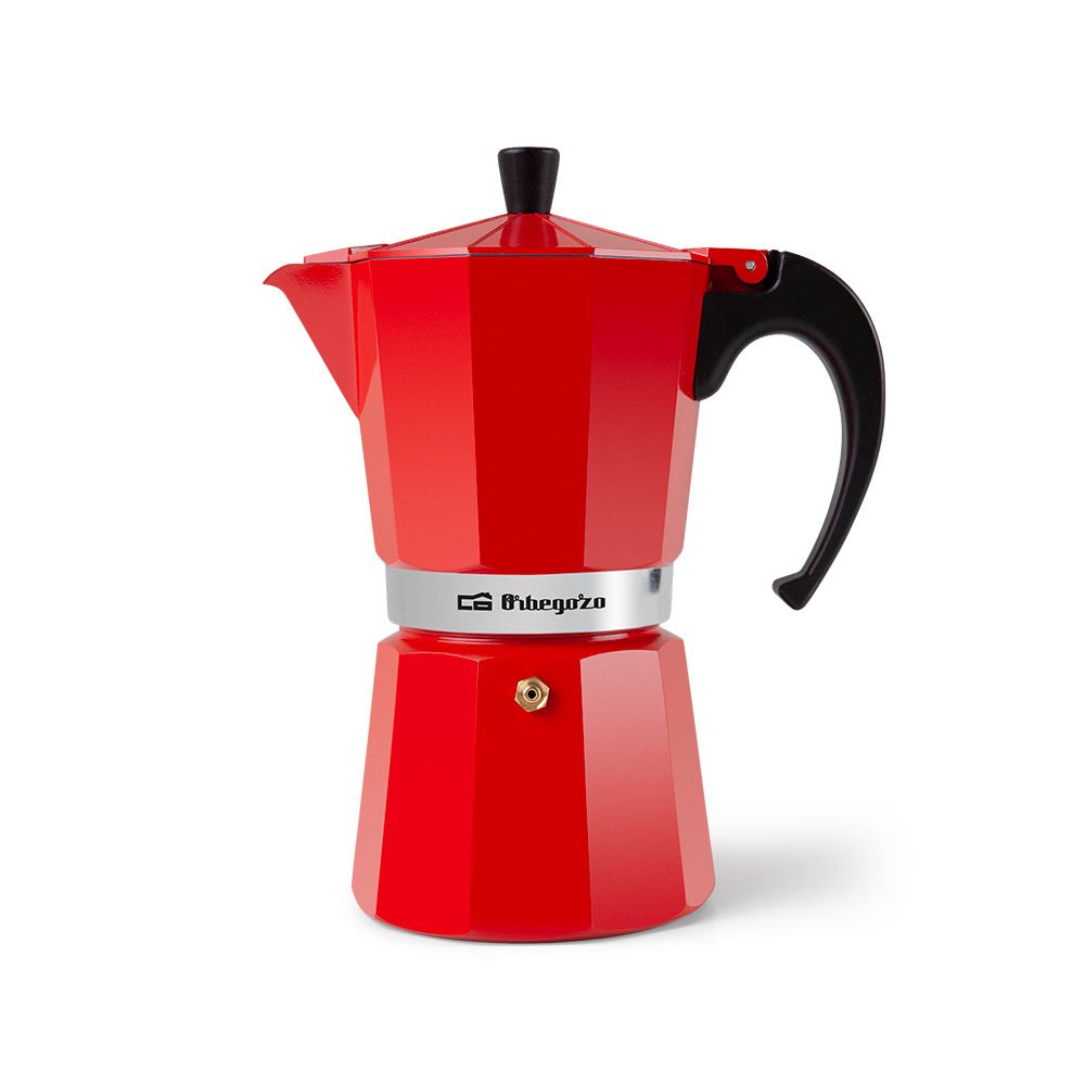 Cafetera  Orbegozo Kfr 1240  De Aluminio - Prepara 12 Tazas De Cafe En Minutos - Compatible Con Diferentes Tipos De