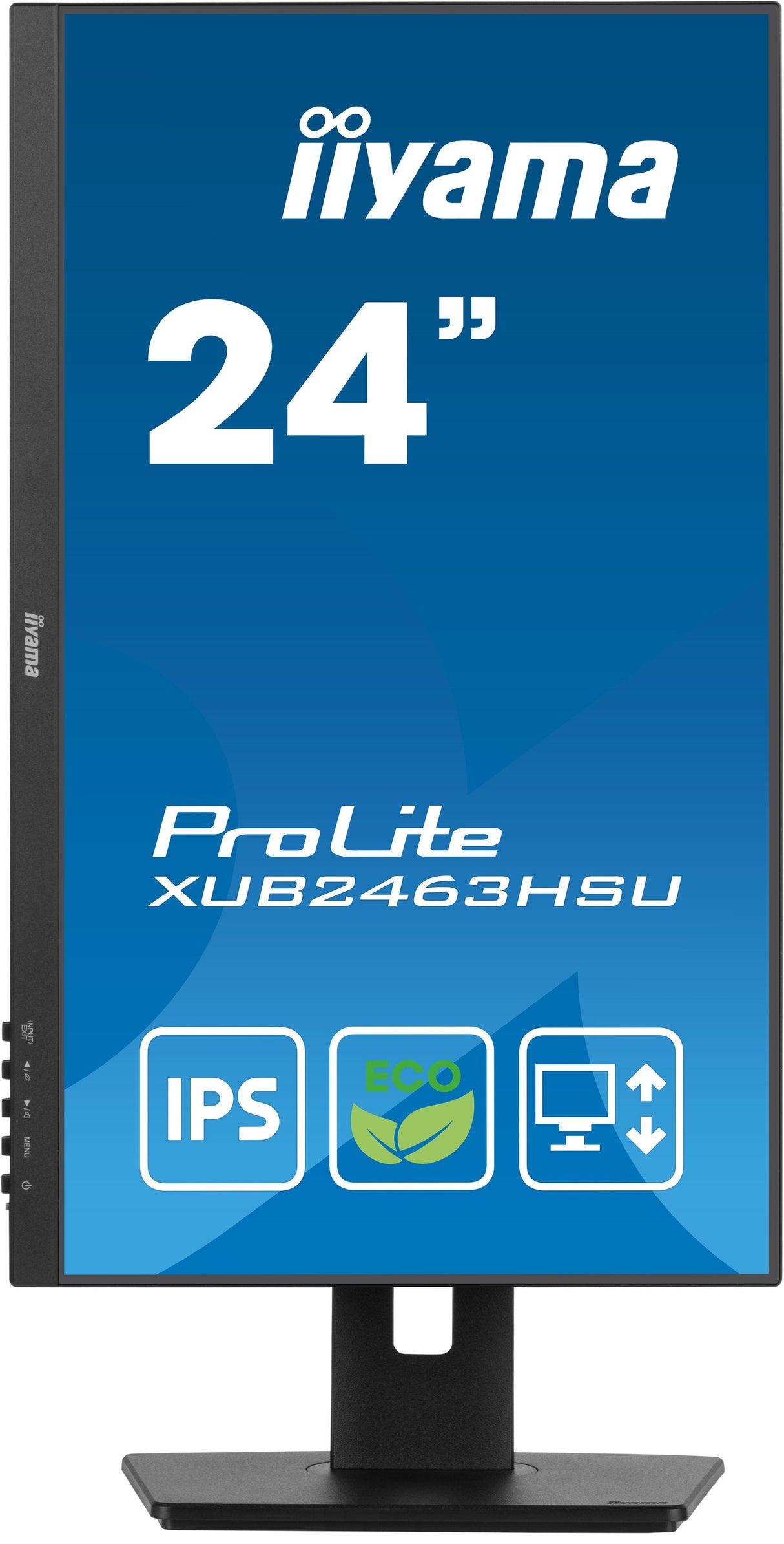 EAN 4948570123766 - iiyama ProLite XUB2463HSU-B1 pantalla para PC 61 cm (24") 1920 x 1080 Pixeles Full HD LED Negro imagen 2