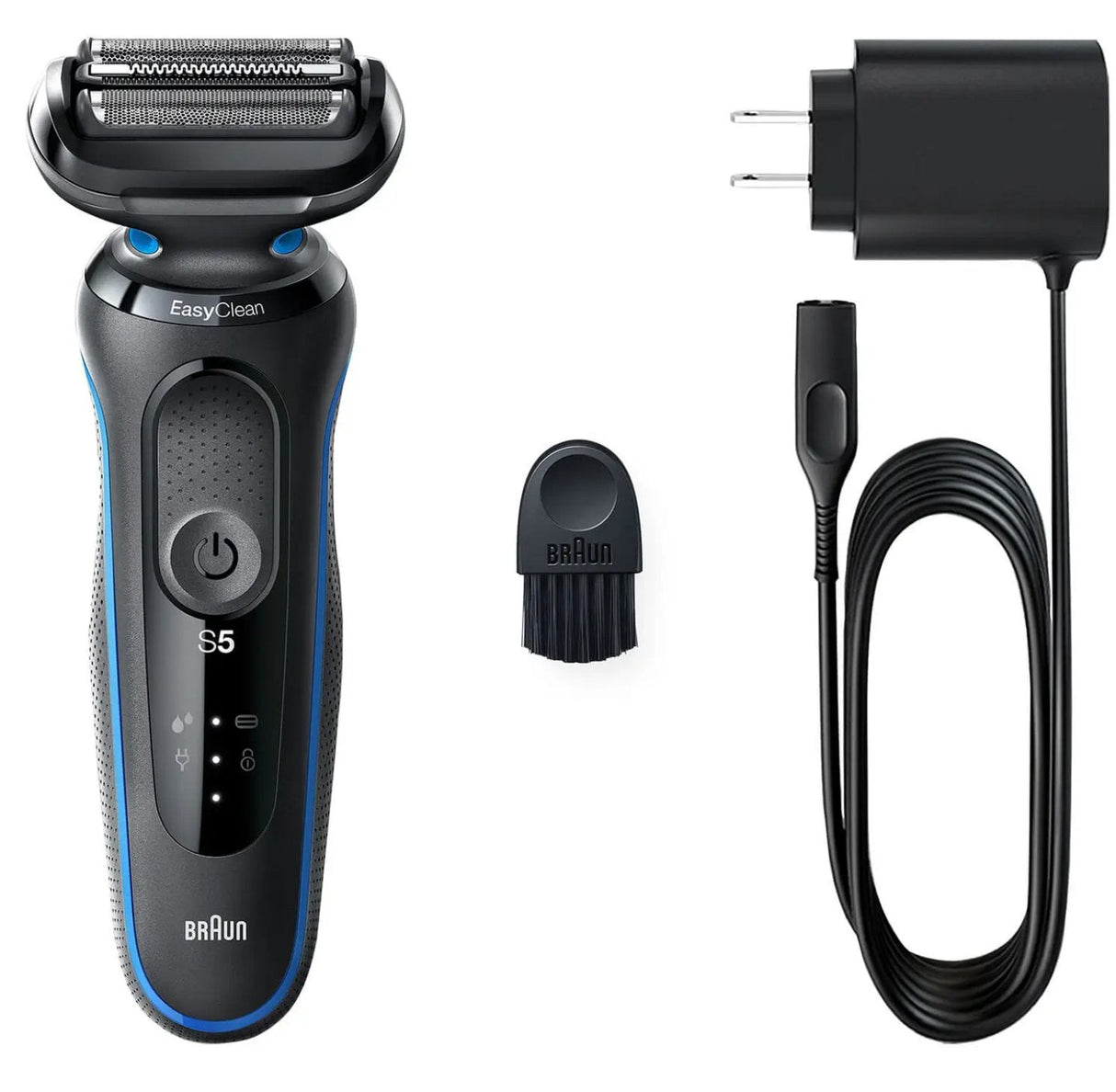 EAN 4210201432197 - Braun 51-B1000s Máquina de afeitar de láminas Negro, Azul imagen 5