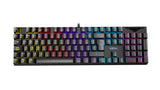 Teclado Ingles Krom Kasic Gaming Usb Mecanico Iluminacion Rgb Antighosting