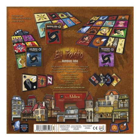 EAN 3558380023593 - Asmodee LOB05ES juego de tablero Los Hombres Lobo de Castronegro: El Pacto 30 min Juego De Cartas Estrate imagen 2