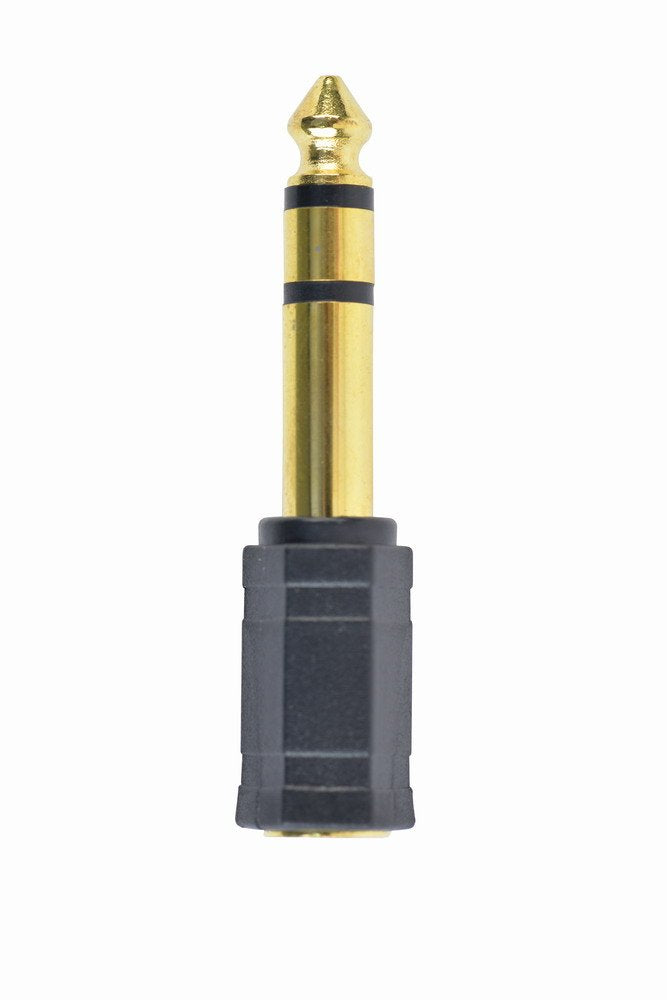 Gembird A-6.35m-3.5f Adaptador De Audio Jack 6,35 Mm A 3,5 Mm, Negro