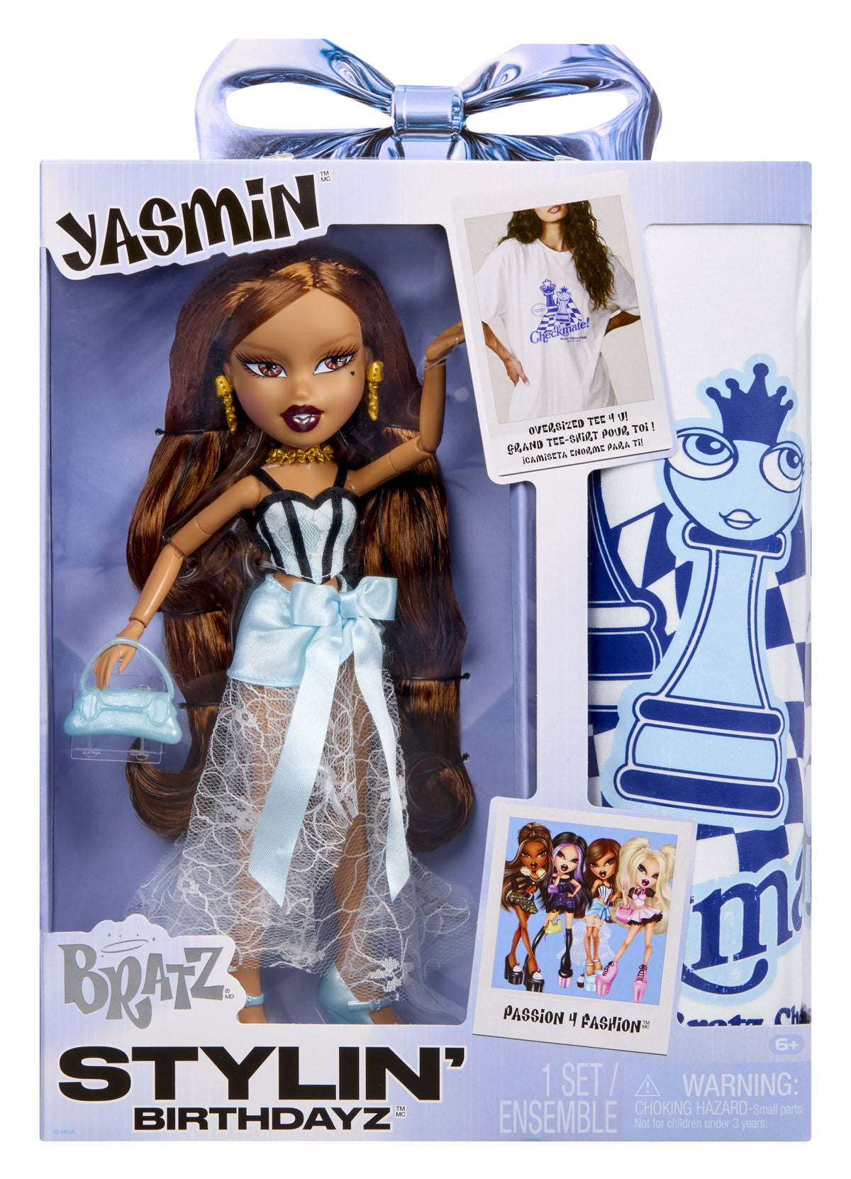 Muñeca Yasmin + Camiseta Birthday Stylin Bratz