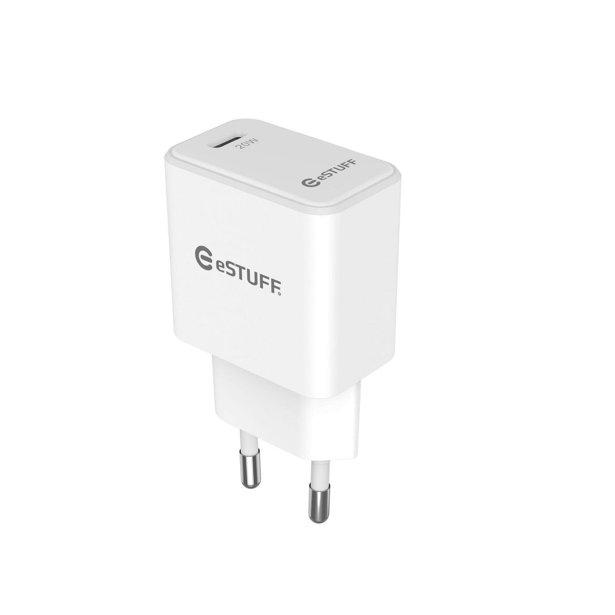 Usb-C Charger Eu Pd 20w. 1 X  Usb-C. White