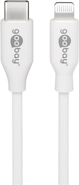 EAN 4040849394485 - Goobay 39448 cable de conector Lightning 2 m Blanco imagen 1