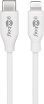 EAN 4040849394485 - Goobay 39448 cable de conector Lightning 2 m Blanco imagen 1