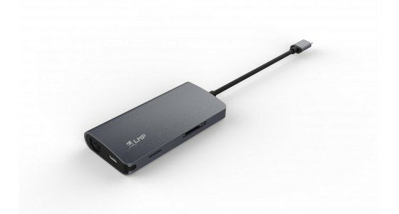 EAN 7640113431808 - LMP 15954 base para portátil y replicador de puertos USB 3.2 Gen 2 (3.1 Gen 2) Type-C Gris imagen 1