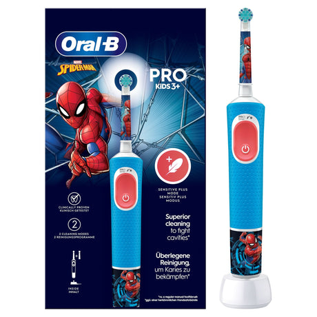 EAN 8006540773659 - Oral-B Pro Kids Niño Cepillo de dientes oscilante Azul, Blanco imagen 1