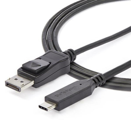 EAN 0065030880350 - StarTech.com CDP2DP146B adaptador de cable de vídeo 1,8 m USB Tipo C DisplayPort Negro imagen 4