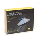 Omega Combo Hub 3 Puertos Gaming Usb 2.0 + Lector Tarjetas Microsd