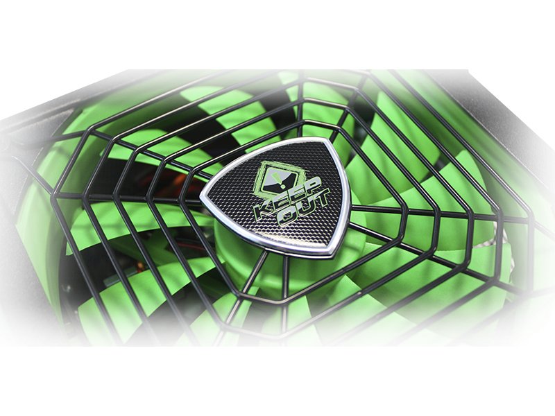Fuente De Alimentación Keepout Gaming Fx700b 700w, Eficiencia Energetica 85+, Pfc Activo, Vent. 14x14cm, >14db. Apfc - Erp/Eup