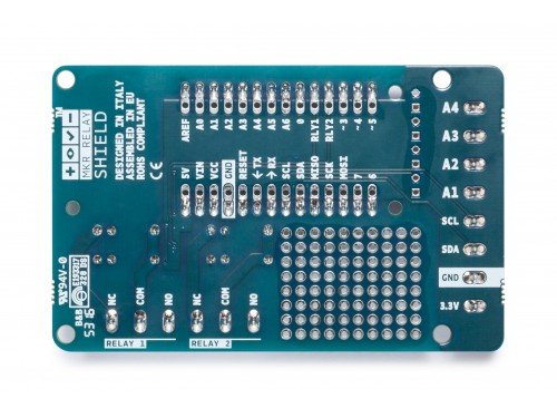 Arduino Mkr Relay Proto Shield Placa De Desarrollo Azul