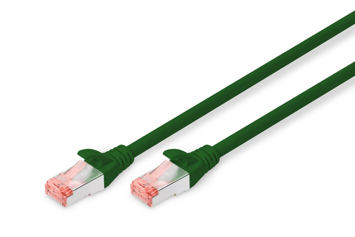 EAN 4016032322221 - Digitus DK-1644-100/G cable de red Verde 10 m Cat6 S/FTP (S-STP) imagen 1