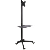 Techly Ica-Tr20 Soporte De Pie Para Pantalla Plana 94 Cm (37") Soporte De Suelo Con Ruedas Para Pantalla Plana Negro