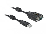 Delock Adaptador Usb Typ-A A Serie Db9 Mit 9 Led Rs-232 Tester