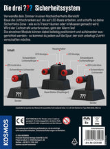 Cosmos Los Tres??? Sistema De Seguridad, Sets De Detectives. 632489
