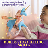Spinmaster Unicorn Academy - Glow Magic Skywind (Interaktives Unicornio Con Luz Y Soun) 6076377