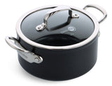 Greenpan Barcelona Pro Kasserolle 24cm Schwarz