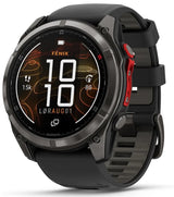 Reloj Smartwatch Fenix 8 Pro Microled Lte 51mm Zafiro Garmin - Titanio Negro