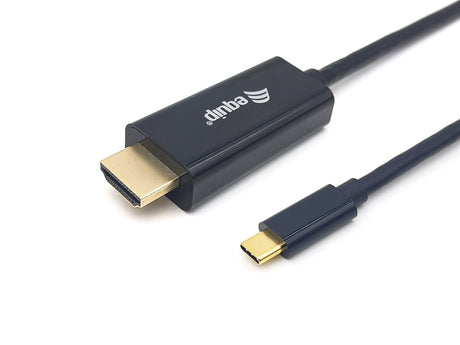EAN 4015867228685 - Equip 133411 adaptador de cable de vídeo 1 m USB Tipo C HDMI tipo A (Estándar) Negro imagen 1