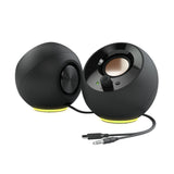 Creative Pebble Se, Altavoz De Pc Schwarz, Bluetooth 5.3, Usb-C, Klinke, Rgb 51mf1725aa000