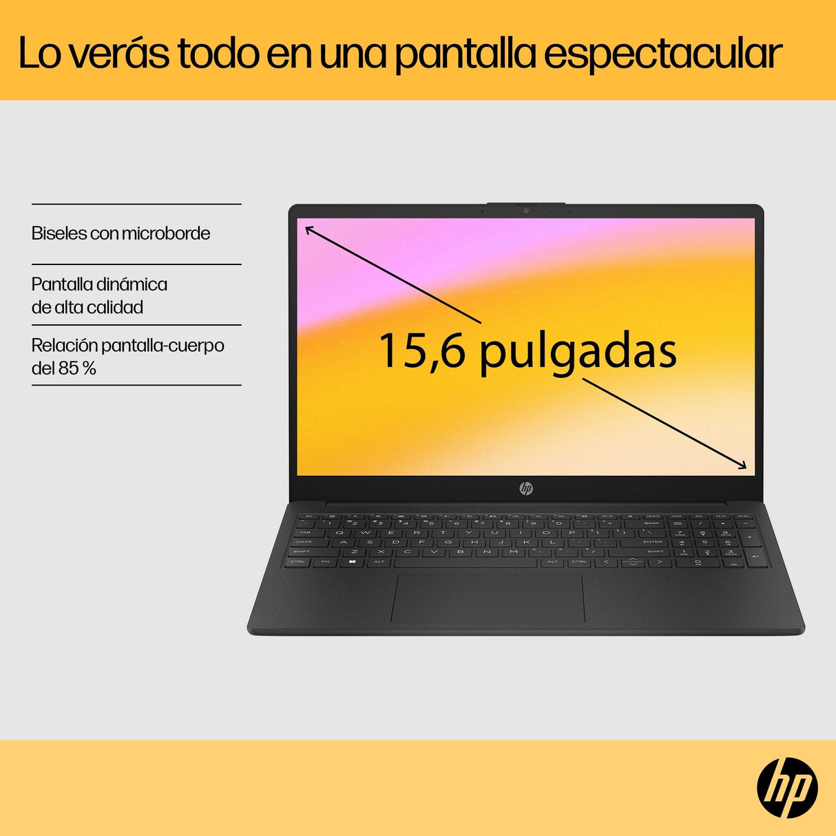 Portátil Hp 15-Fc0129ns R7-7730u/8gb/512gb/15,6"Fhd/W11h