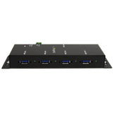 EAN 0065030841603 - StarTech.com ST4300USBM hub de interfaz USB 3.2 Gen 1 (3.1 Gen 1) Type-B 5000 Mbit/s Negro imagen 4