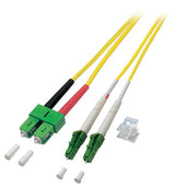 Efb Duplex Cable De Red Lc Apc-Sc Apc Os2 G652d 7,5m Lszh 2mm Gelb