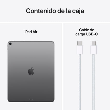 EAN 0195949966668 - Apple iPad Air 5G Apple M TD-LTE & FDD-LTE 1 TB 33 cm (13") 8 GB Wi-Fi 6E (802.11ax) iPadOS 18 Gris imagen 10