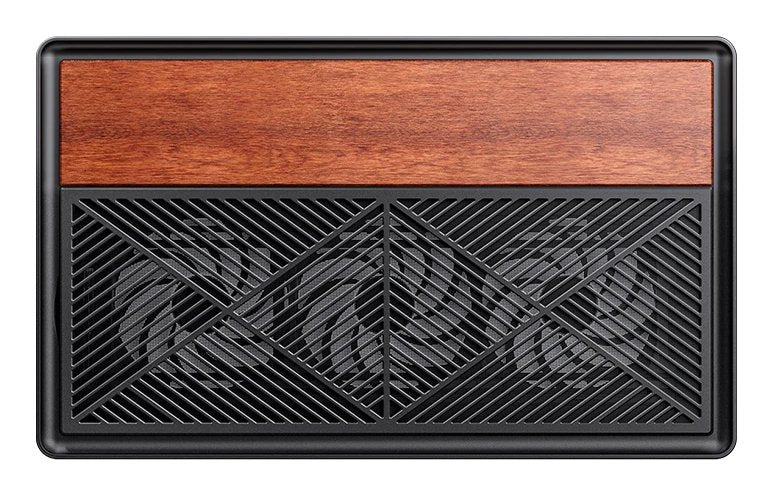 Caja Atx Jonsbo Tk-4 Wood Cristal Templado Negro