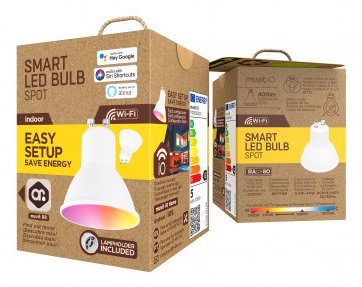 Bombilla Muvit Io Gu10 5.5w Rgb