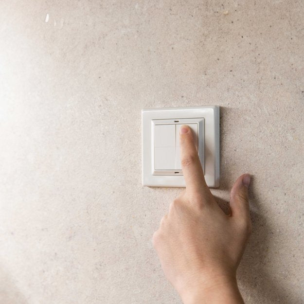 Shelly · Plug & Play Zubehör · \"Blu Wall Switch 4 Adaptador Gira & Merten\" · Blanco