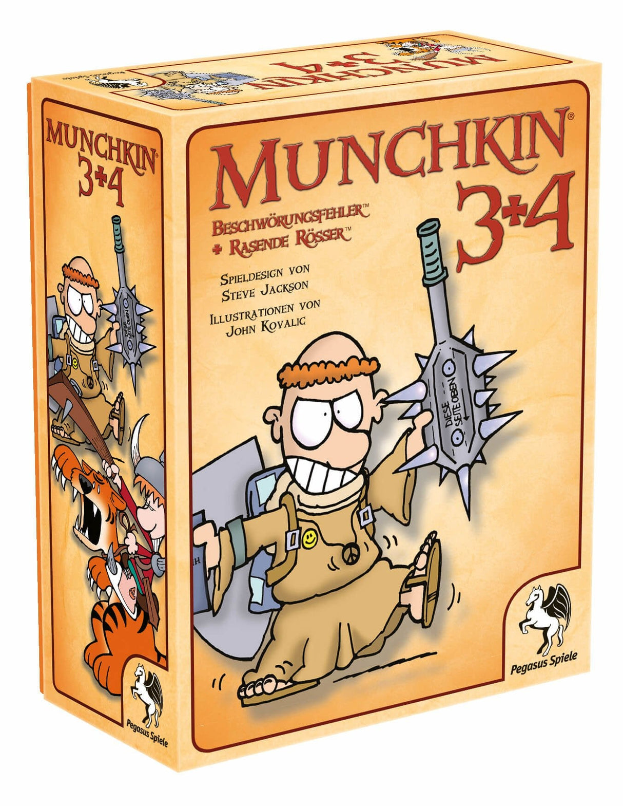 Pegasus Munchkin 3+4, Expansión Del Juego De Cartas 17224g