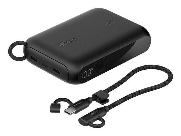 Belkin Powerbank 10.000mah Schw. Display Pd 20w Usb-C Bpb027hqbk