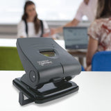 Rapesco 827-P 2 Hole Punch Metal 30 Sheet Black - Pf827pb2