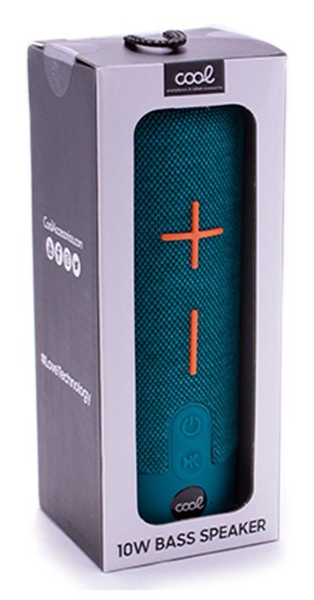Cool Altavoz Msica Bluetooth  10w Bass Mint