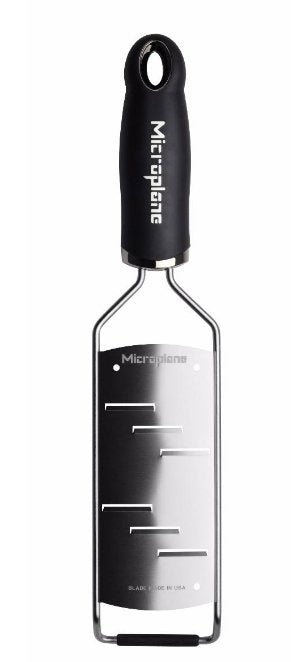 Microplane Gourmet Grater Large Shaver Black