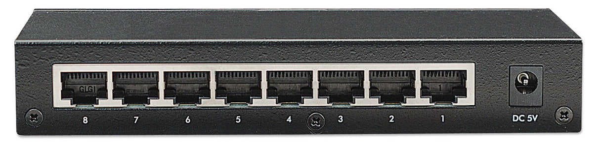 EAN 0763615761307 - Intellinet 8-Port Fast Ethernet Office Switch Fast Ethernet (10/100) Negro imagen 6