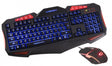 EAN 5901299938607 - Esperanza EGK3000 teclado Ratón incluido Juego USB QWERTY Inglés del Reino Unido Negro, Rojo imagen 1