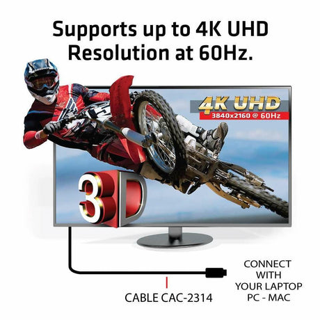 EAN 0841615101139 - CLUB3D CAC-2314 cable HDMI 15 m HDMI tipo A (Estándar) Negro imagen 4