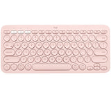 Teclado Español Logitech K380 Multi-Device Bluetooth Qwerty Rosa 920-009587