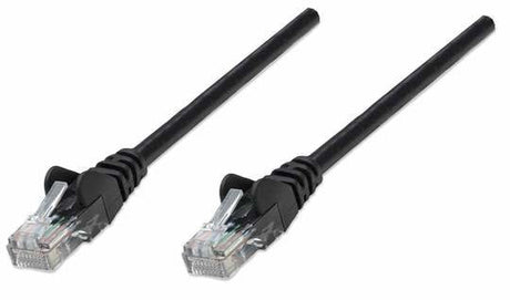 EAN 0766623345378 - Intellinet 345378 cable de red Negro 10 m Cat5e U/UTP (UTP) imagen 1