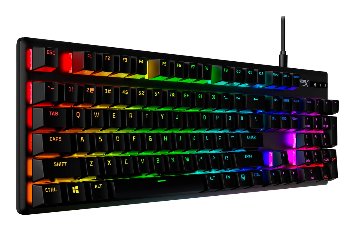 EAN 196337969742 - HyperX Alloy Origins PBT HX Aqua Gaming Keyboard teclado Juego USB Negro imagen 2