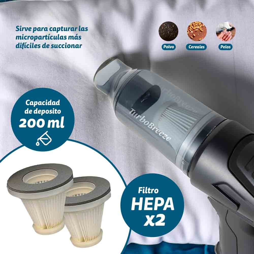 Aspirador De Mano Con Batería Grunkel Carforce2 Autonomía 25 Min 80w