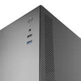 Caja Minitorre Tacens Orumx500 Con Fuente 500w Negro