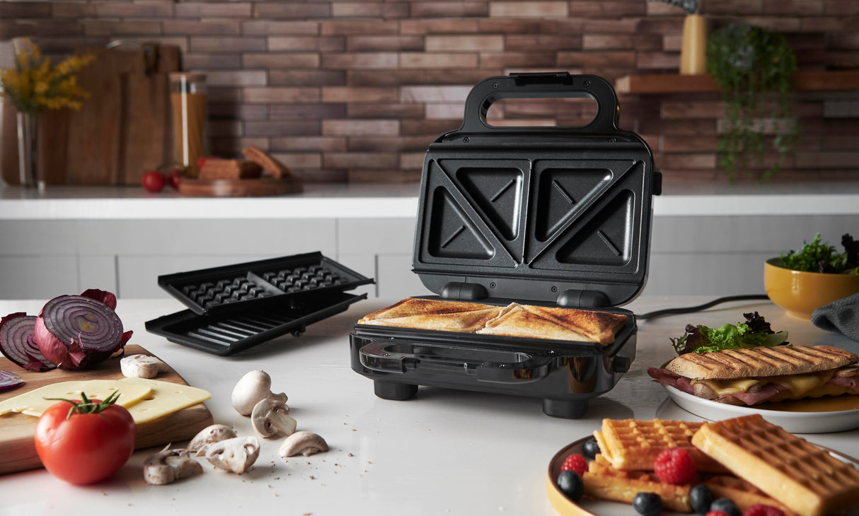 Russell Hobbs 26810-56 Sandwichera 750 W Negro, Acero Inoxidable