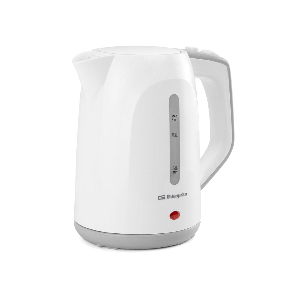 Orbegozo Kt 5011 Hervidor De Agua Rapido Y Seguro - Potencia 1100w - Capacidad 1l - Asa De Tacto Frio - Resistencia