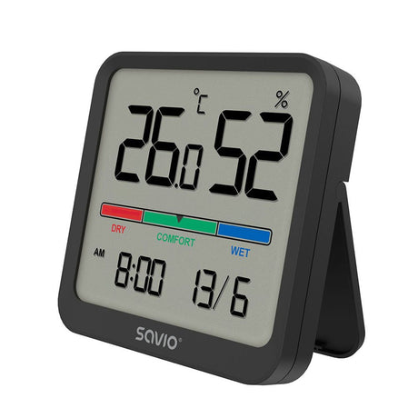 EAN 5901986048398 - Savio CT-01/B sensor de temperatura y humedad Interior Independiente imagen 2