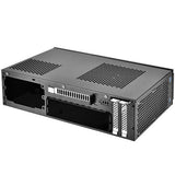 Caja Pc Silverstone Sst-Ml06b-E Silent Milo Slim Htpc Mini-Itx, Negro