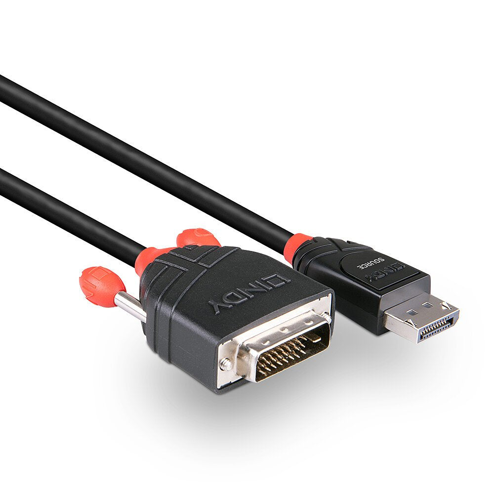 Lindy 41490 Cable Displayport  1 M Dvi-D Negro